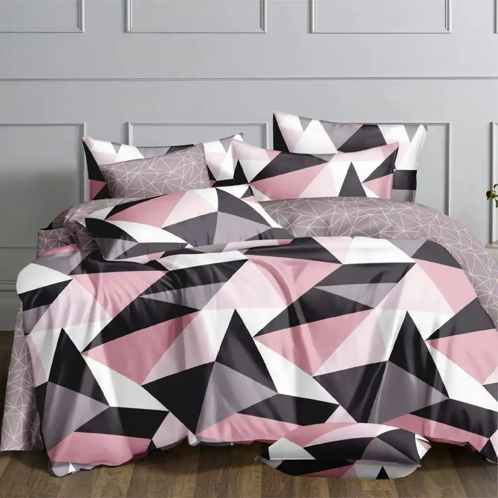 Pinkly On Design Cotton Quilt Cover Set