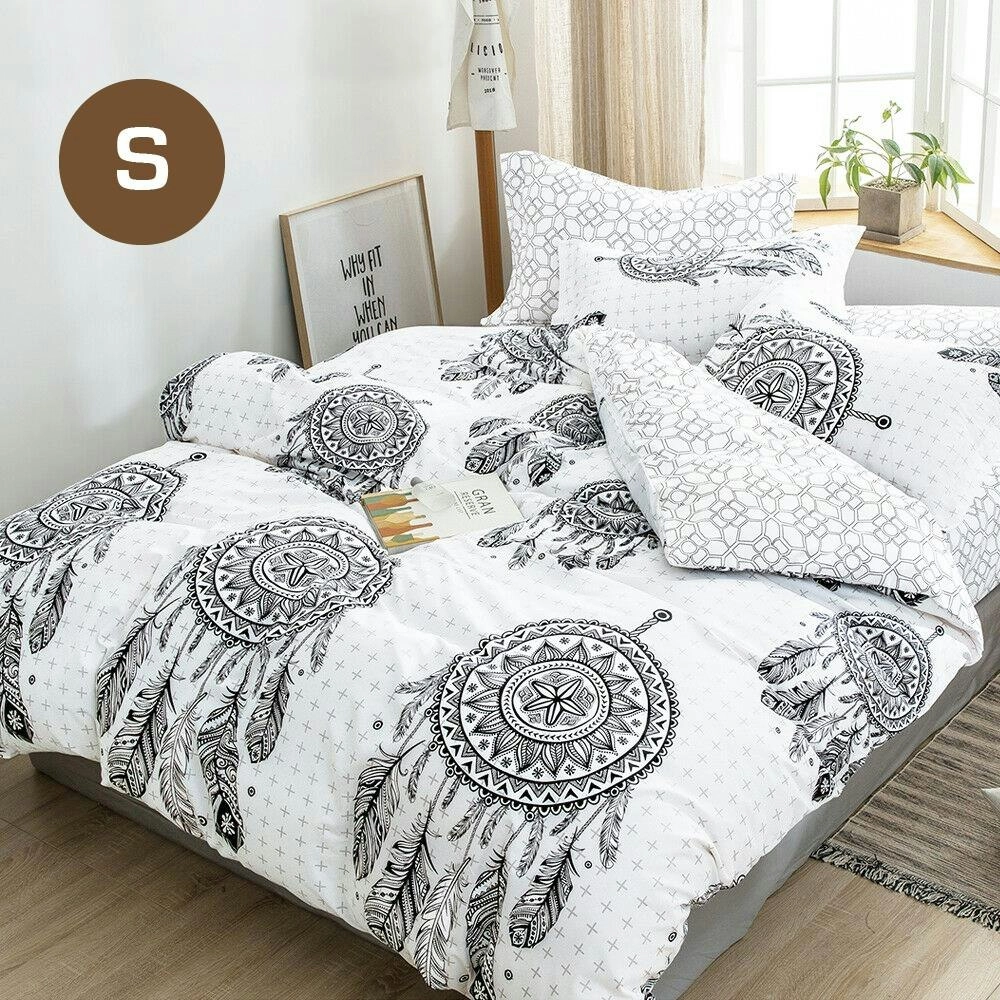 Mandala Dream Catcher Quilt Doona Duvet Cover Set