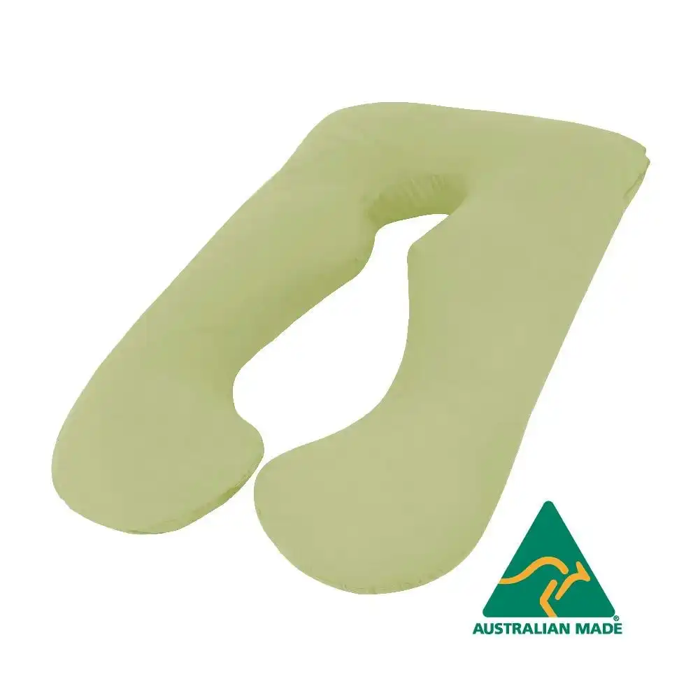 Pistachio Color Aus Made Maternity Pregnancy Nursing Sleeping Body Pillow