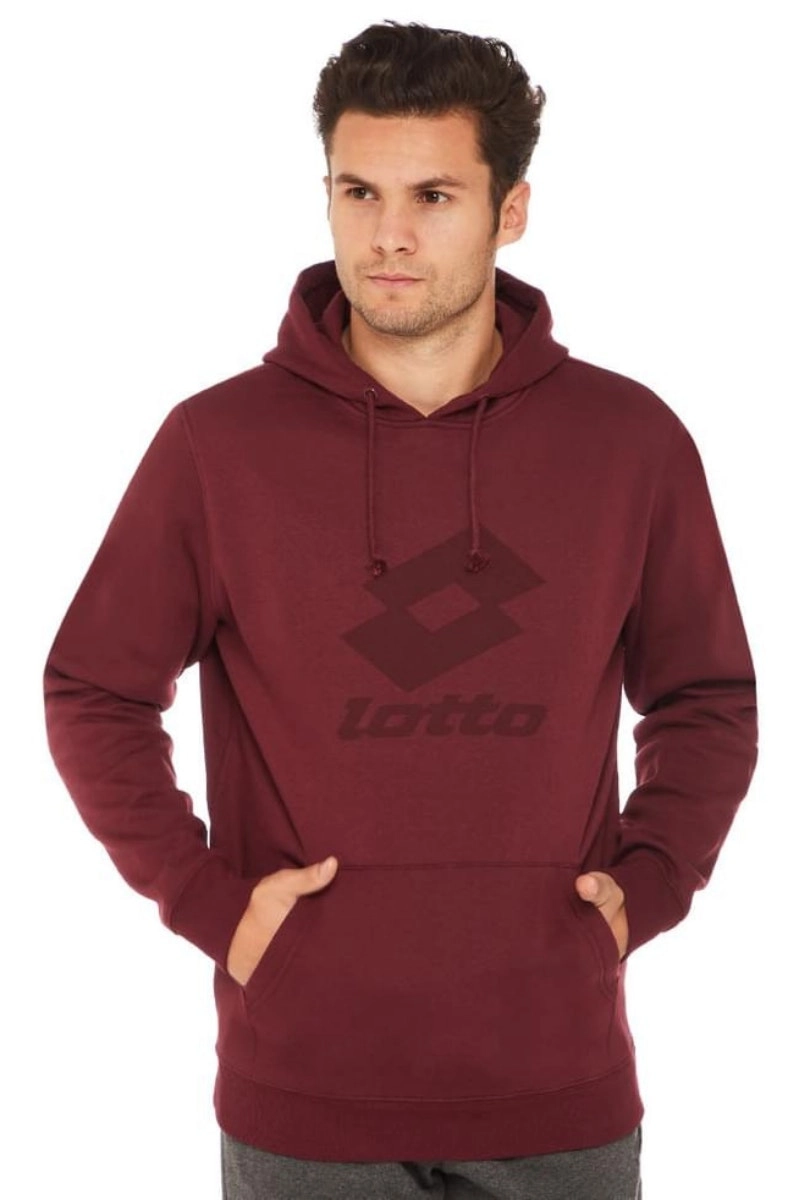 Lotto | Mens Smart Pull Over (Wine)