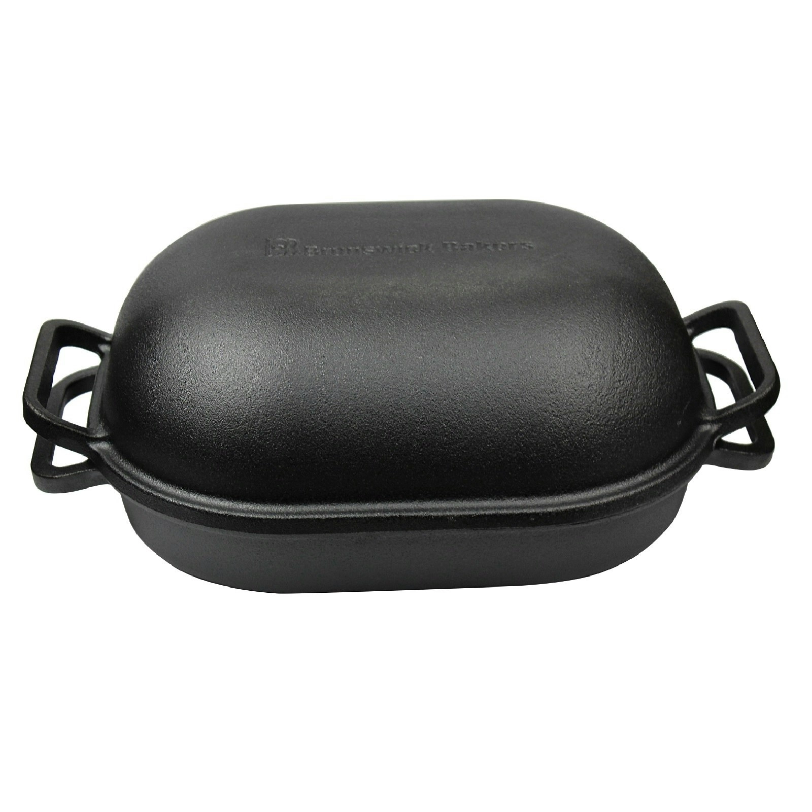 BRUNSWICK BAKERS PRE-SEASONED CAST IRON BREAD BAKING PAN 39 x 26cm