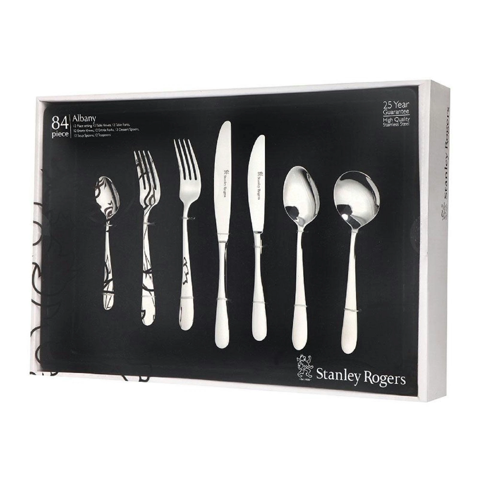 Stanley Rogers 84 Piece Albany Cutlery Gift Box Set