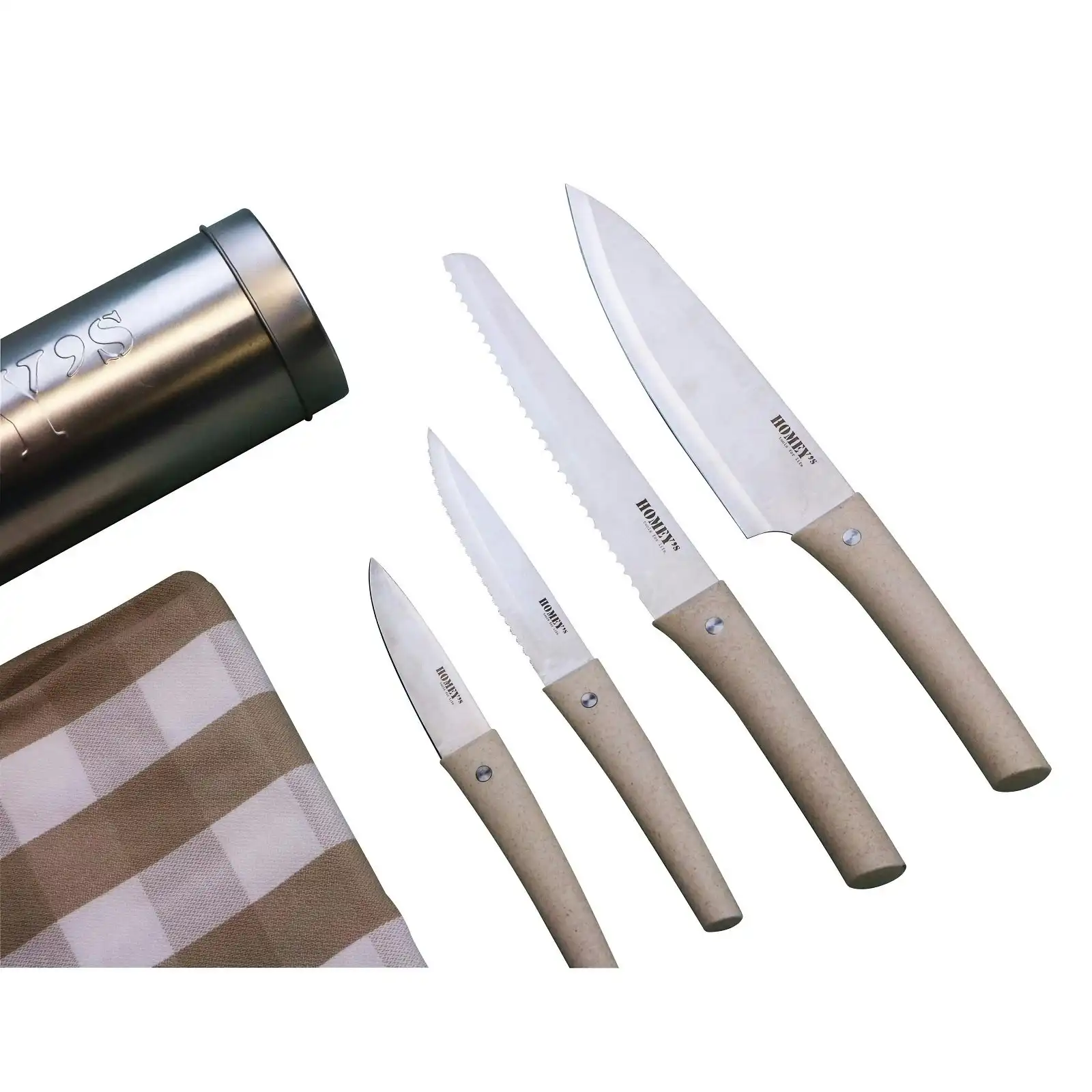 Homeys Tools For Life Nodigh 6 Piece Knife Set In Tin
