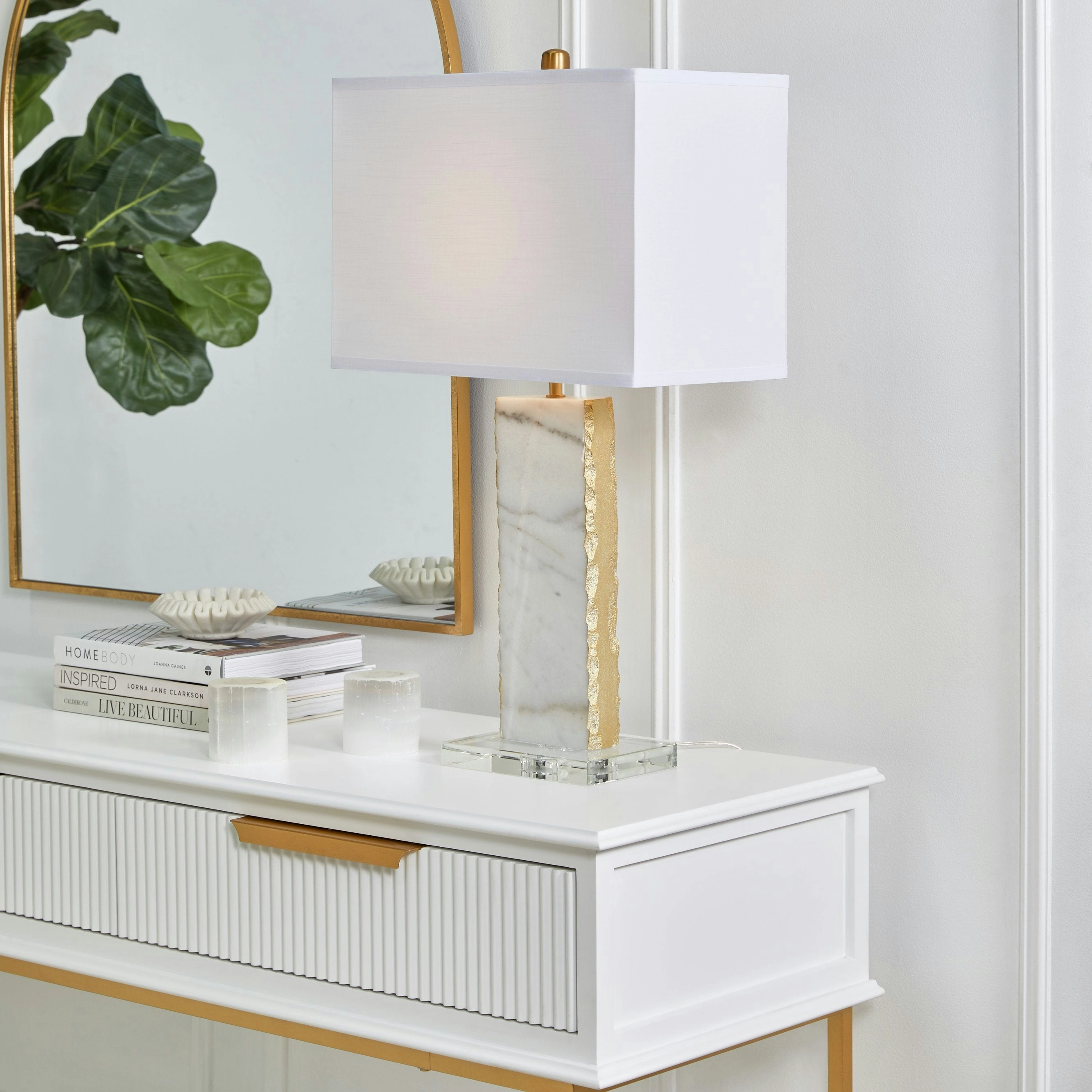 Benicia Marble Table Lamp