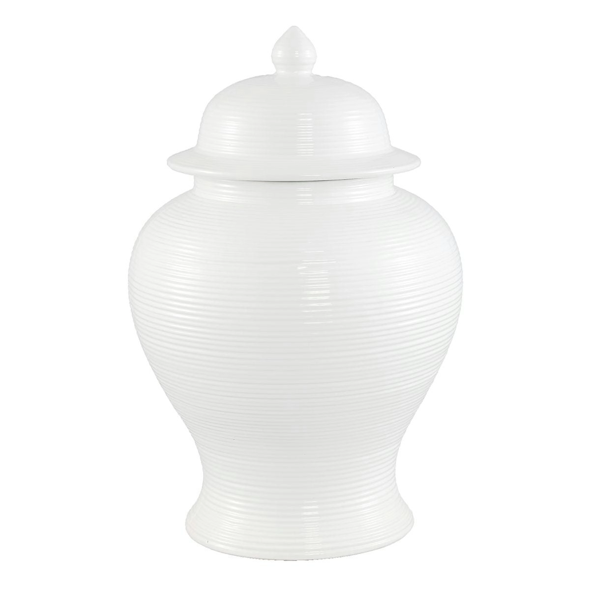 Salvador Temple Jar - Medium White