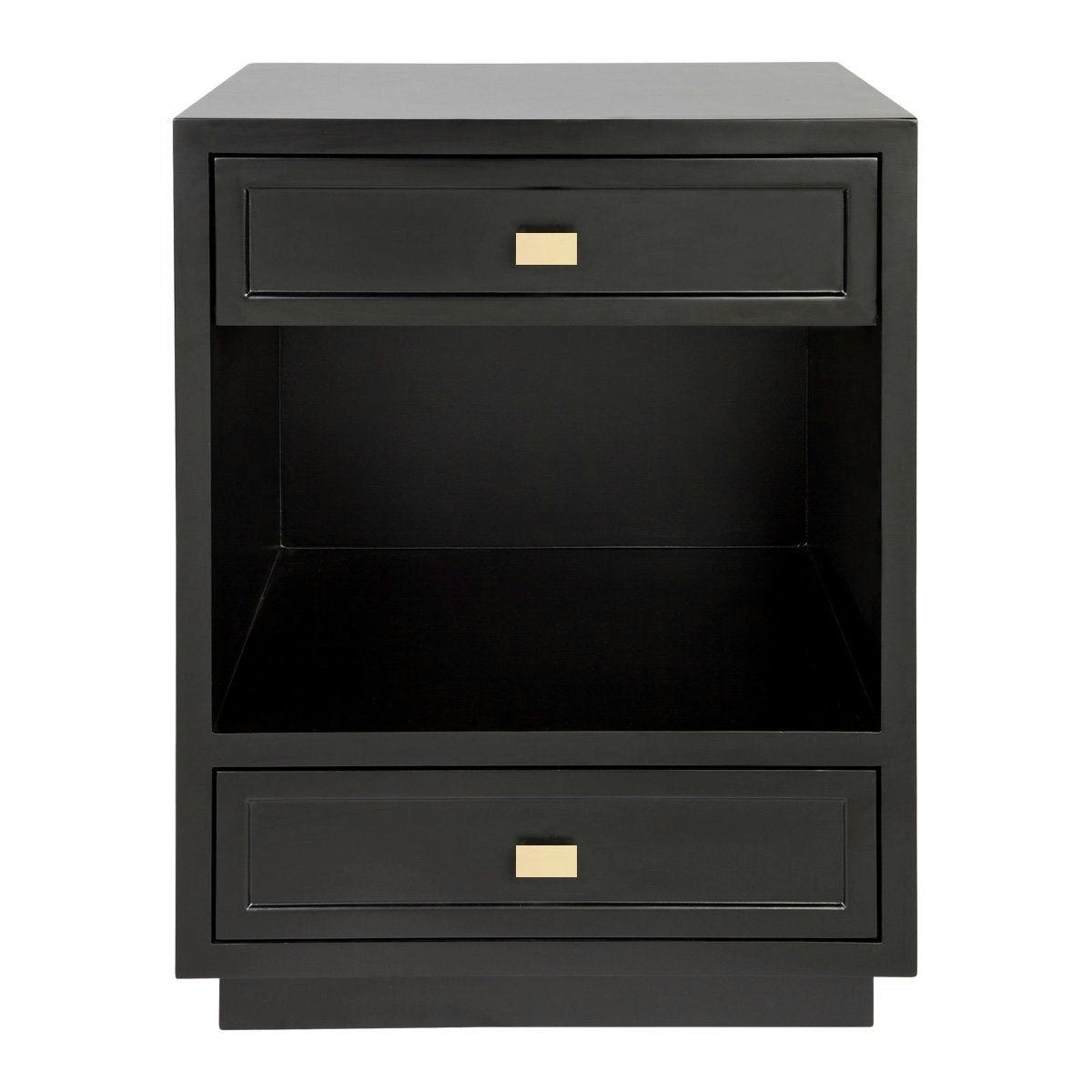 Logan Bedside Table - Black