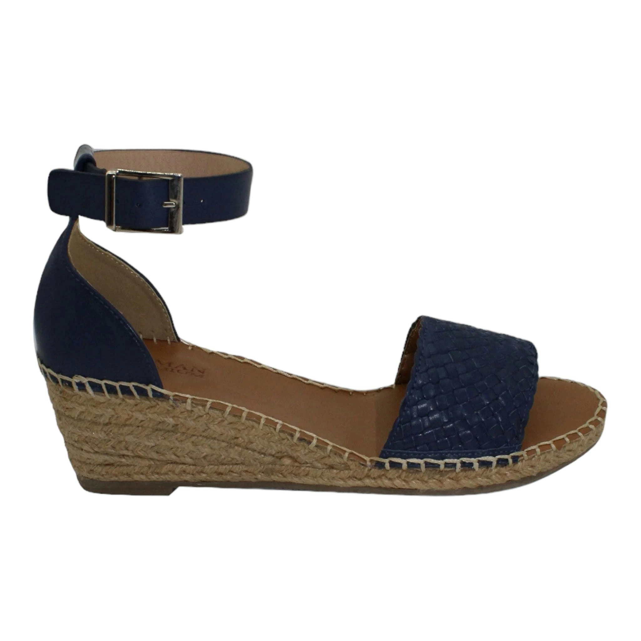 Habit Leather Espadrille Navy