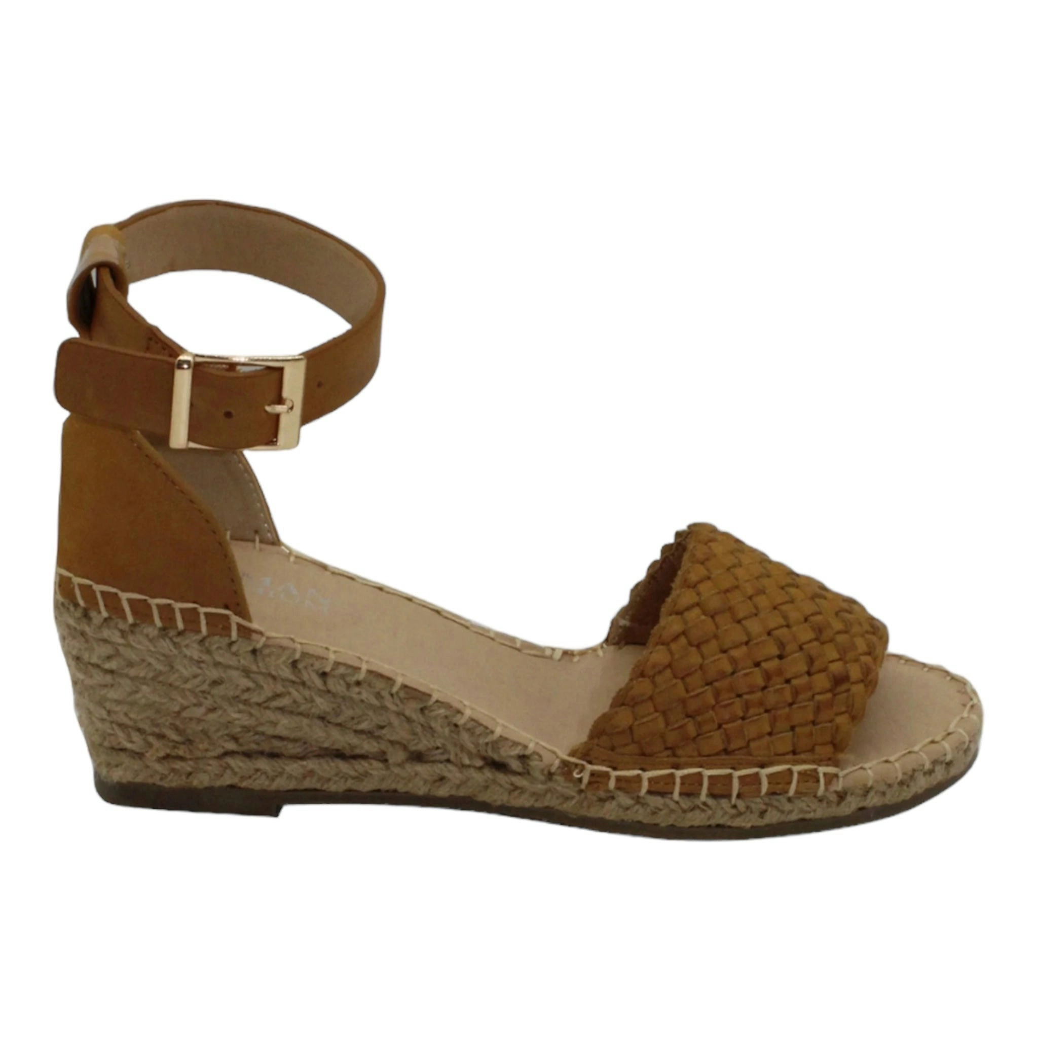 Habit Leather Espadrille Tan