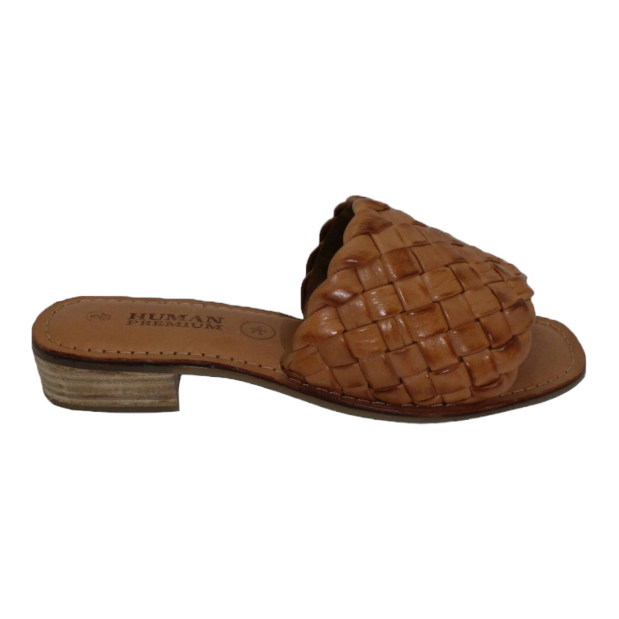 Brawley Woven Leather Tan