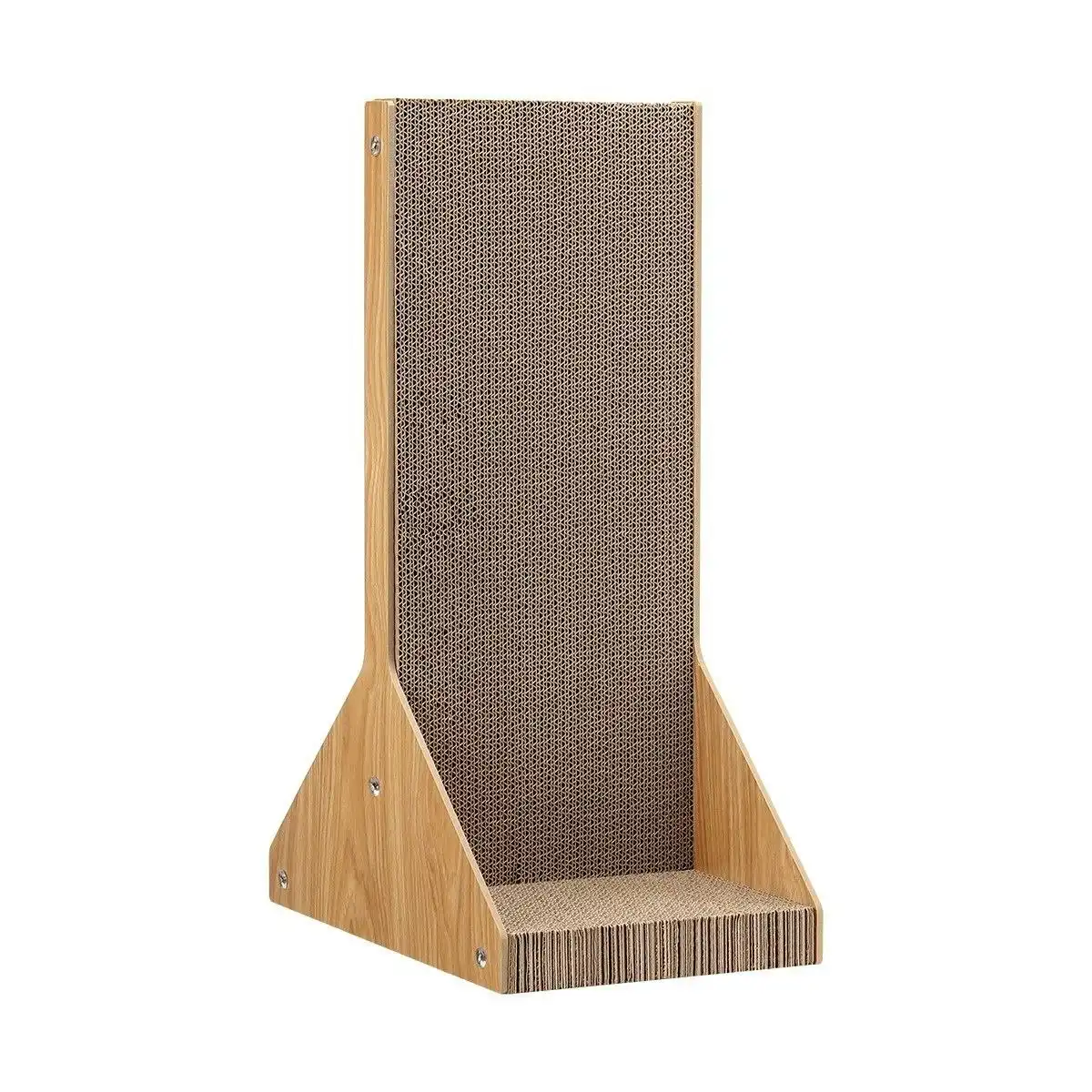 Pet Scene Corrugated Cardboard Cat Scratching Board Cat Tree Scratcher Pad Lounge Toy Furniture