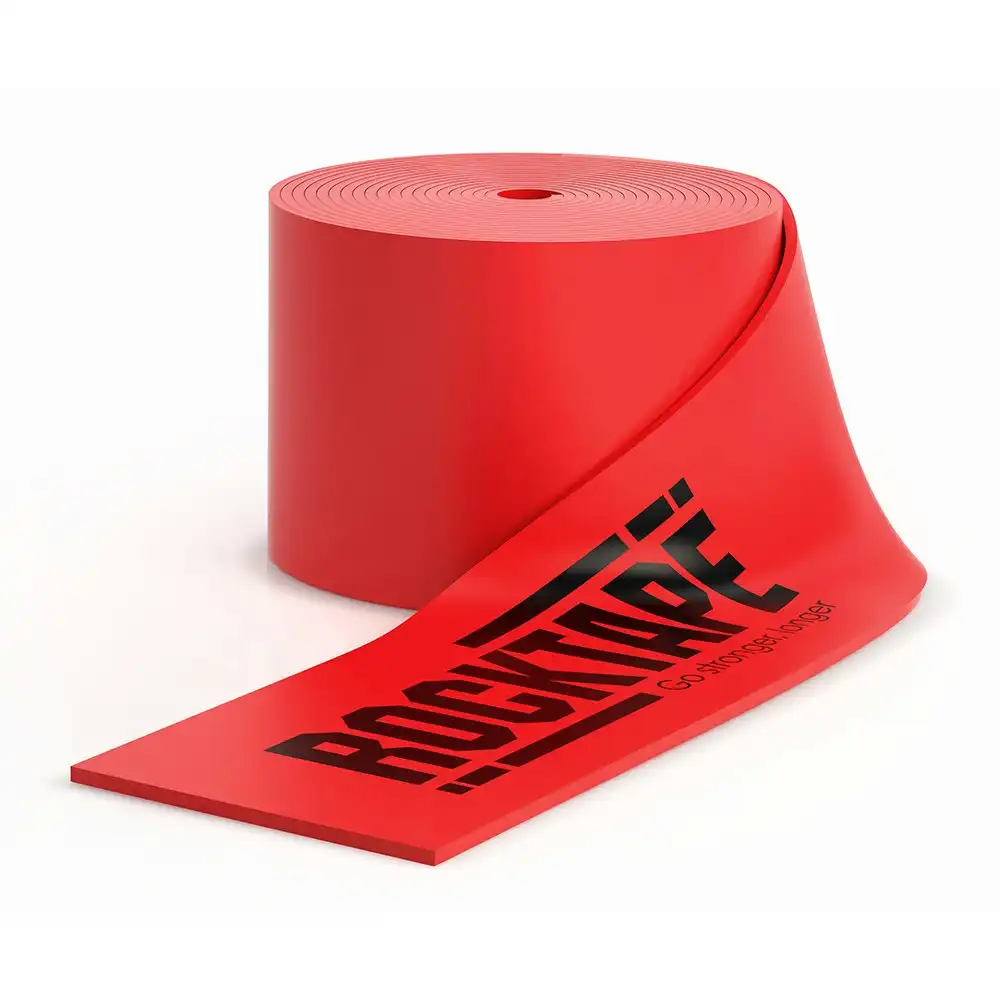 Rocktape RockFloss Sports Compression Strapping Tape 5cm x 2.1m Size 2" Red