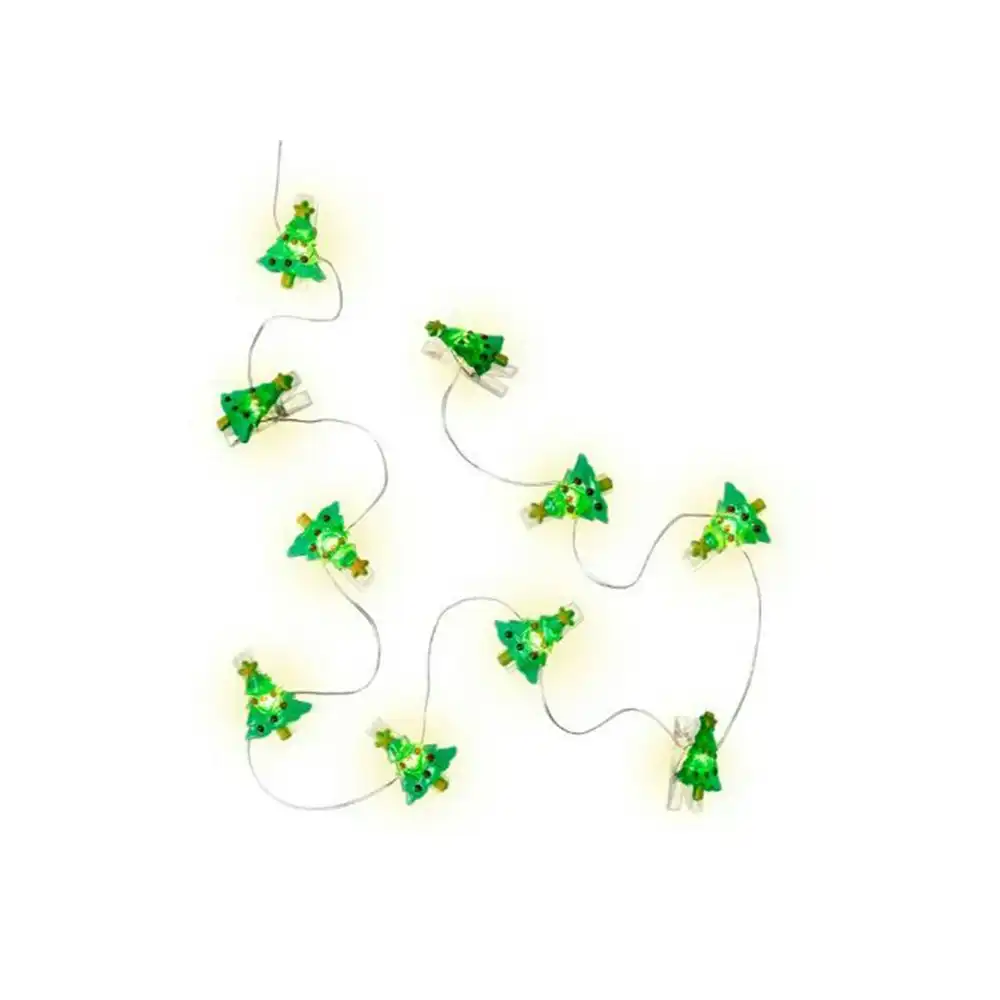 Goobay 10-LED Photo Clip 1.4m Fairy Lights Hanging Home Decor Christmas Tree