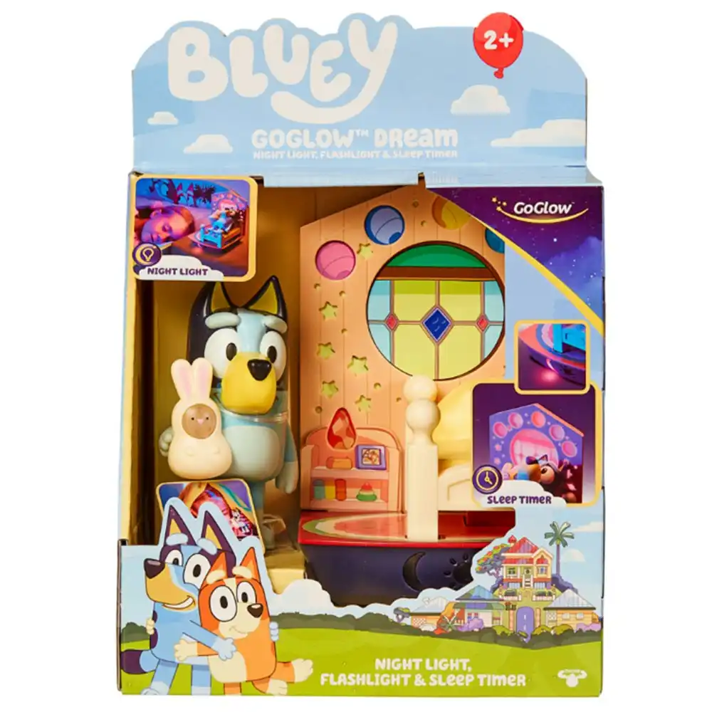 Bluey GoGlow Dream Night Light Flashlight & Sleep Timer Kids/Children Toy 2y+