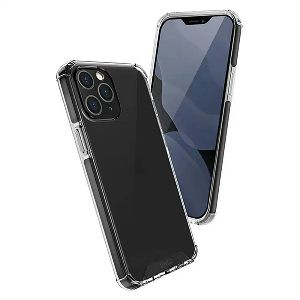 Uniq Combat Bumper Mobile Case Protection Cover For iPhone 12 Pro Max Black