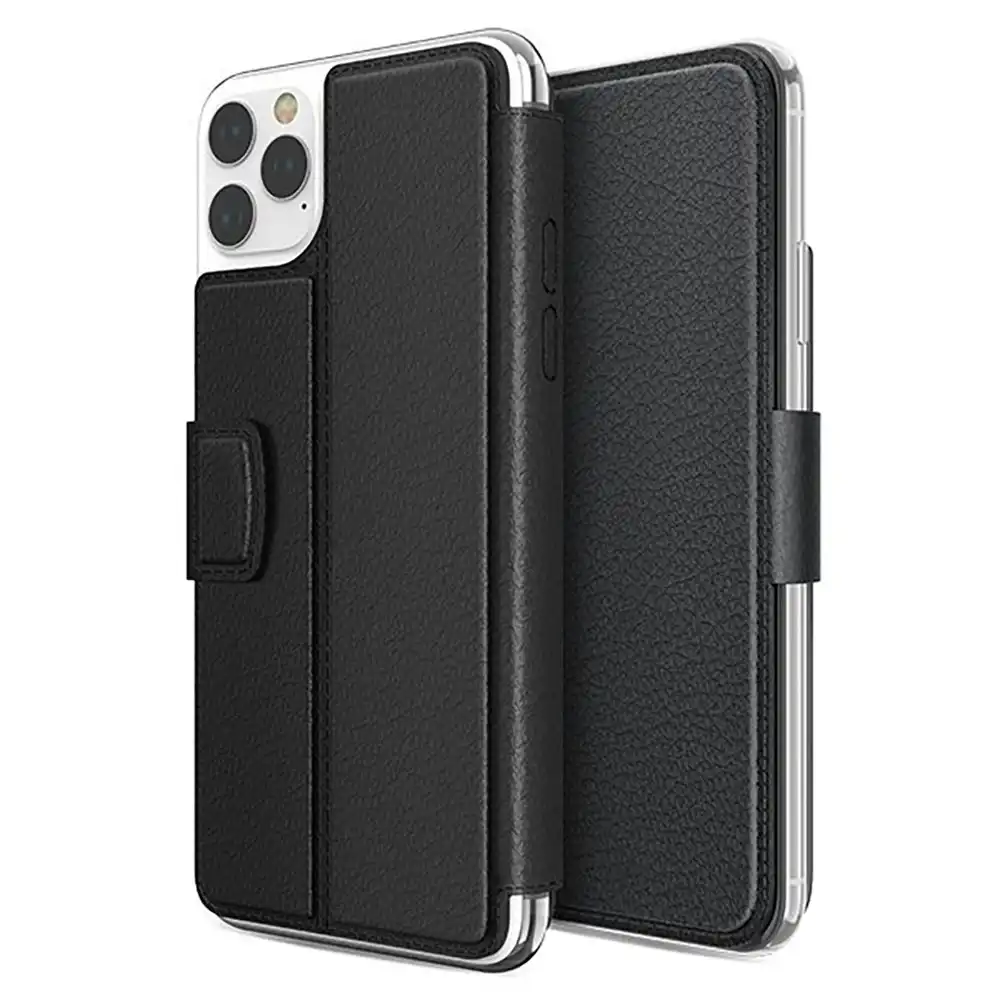 X-Doria Folio Air Wallet Flip Protective Case Cover For iPhone11 Pro Max Black