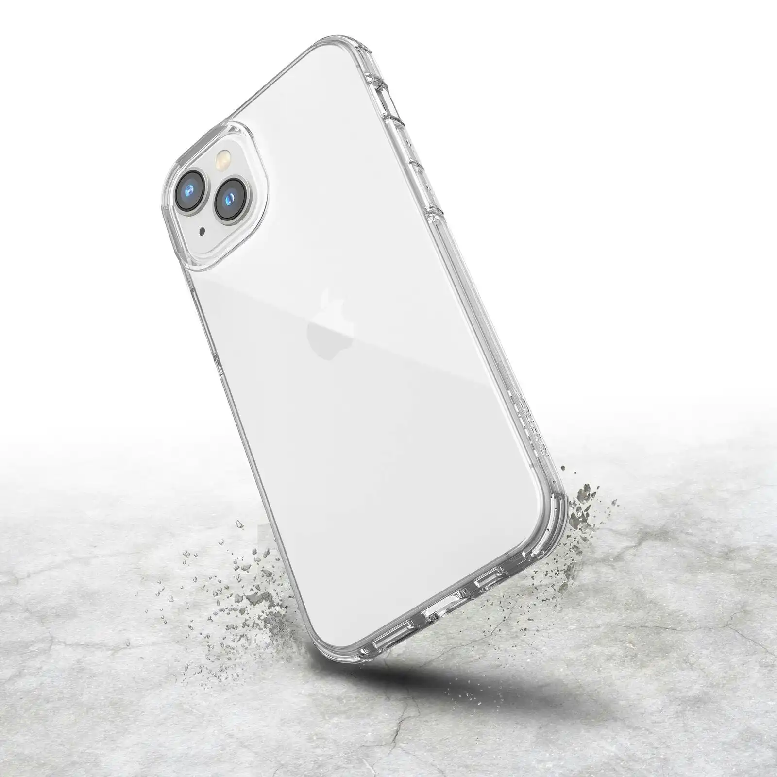 X-Doria Raptic Mobile Phone Protection Case Cover For Apple iPhone 14 Plus Clear