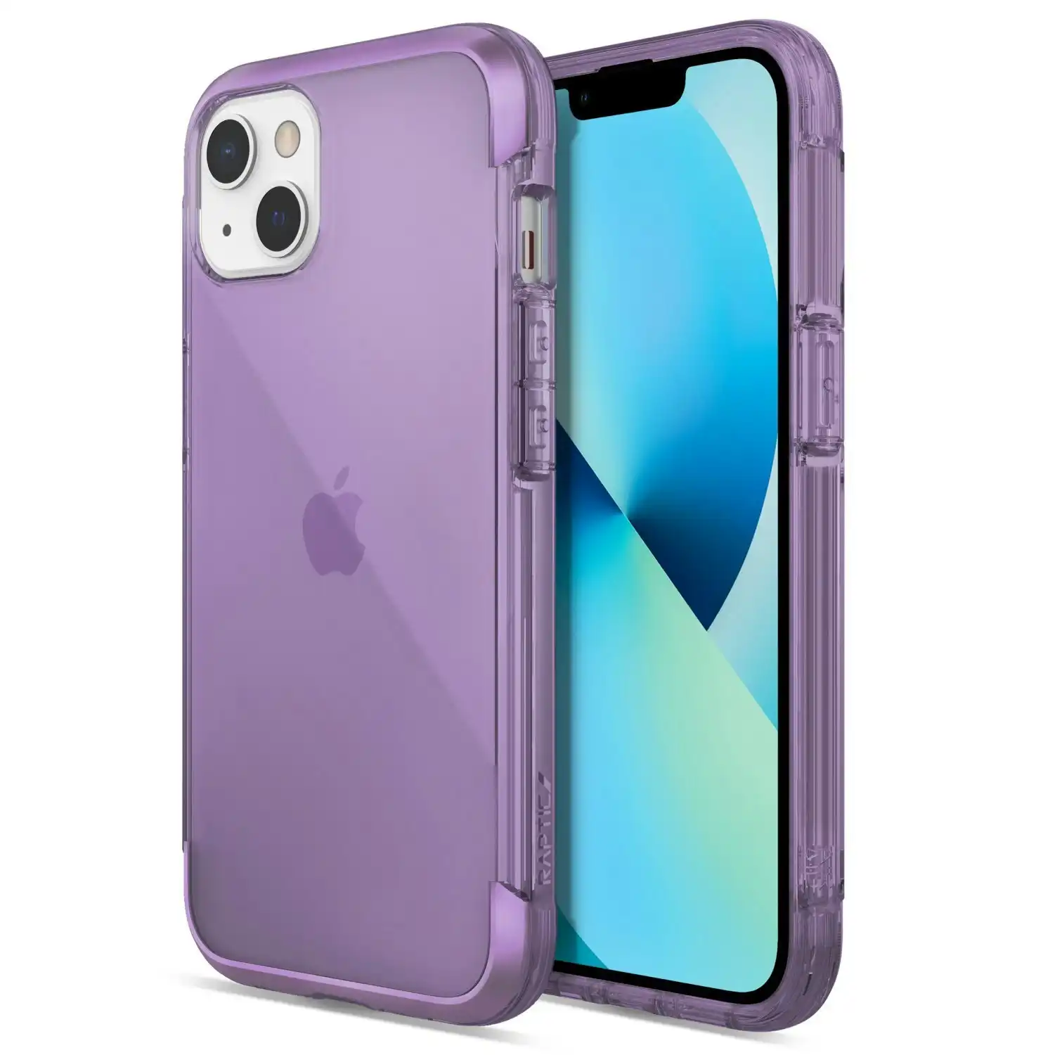 X-Doria Raptic Air Shockproof Slim Mobile Case/Cover For Apple iPhone 13 Purple