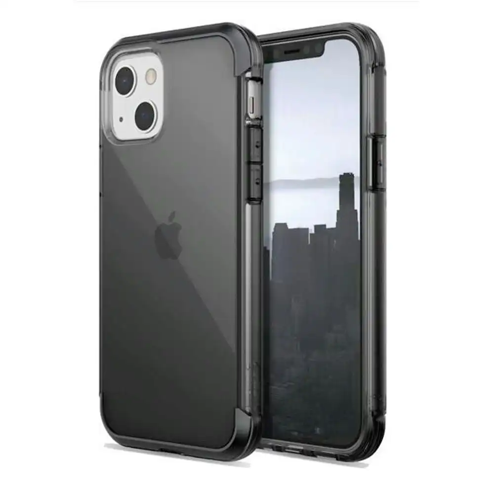 X-Doria Raptic Air Shockproof Slim Mobile Case/Cover For Apple iPhone 13 Smoke