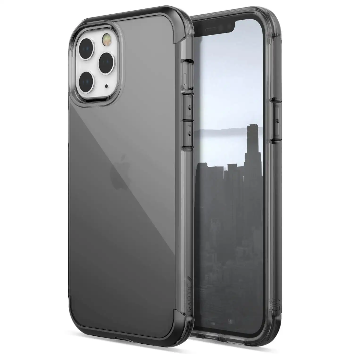 X-Doria Raptic Air Shockproof Mobile Case/Cover For Apple iPhone 13 Pro Smoke