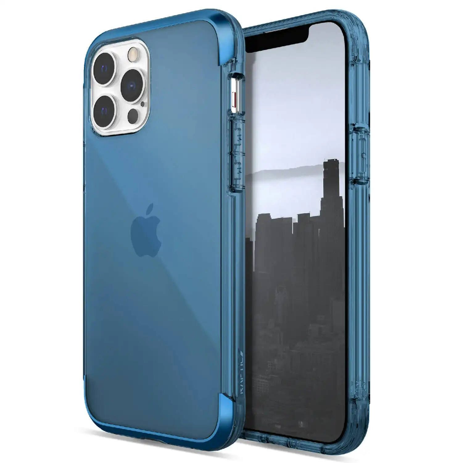 X-Doria Raptic Air Slim Shockproof Case/Cover For Apple iPhone 13 Pro Max Blue