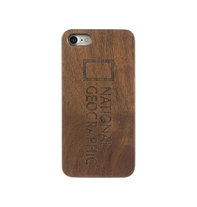 National Geographic Phone Case Protective Cover For iPhone X/XS Walnut Wood