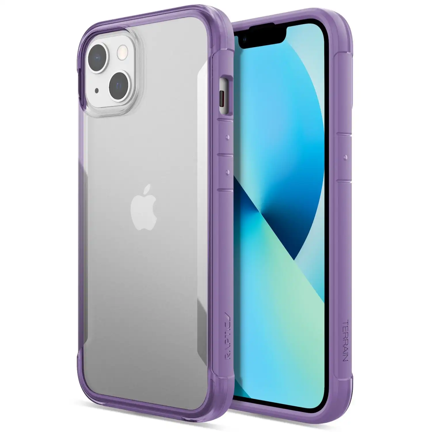 X-Doria Raptic Terrain Eco-Friendly Mobile Case/Cover For Apple iPhone 13 Purple
