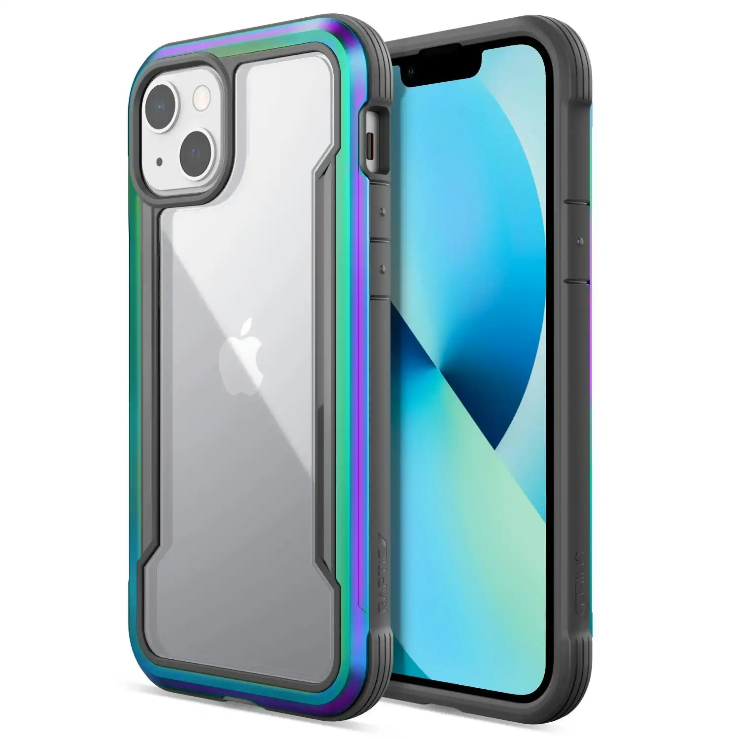X-Doria Raptic Shield Pro Mobile Protective Case/Cover For Apple iPhone 13 Irid