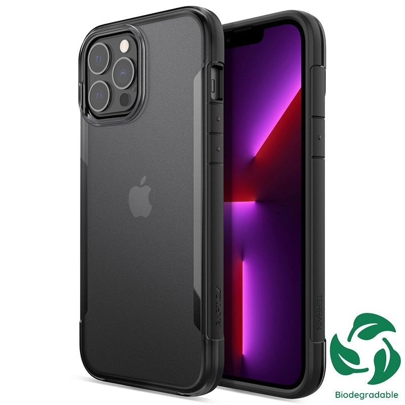 X-Doria Raptic Terrain Eco-Friendly Case/Cover For Apple iPhone 13 Pro Max Black