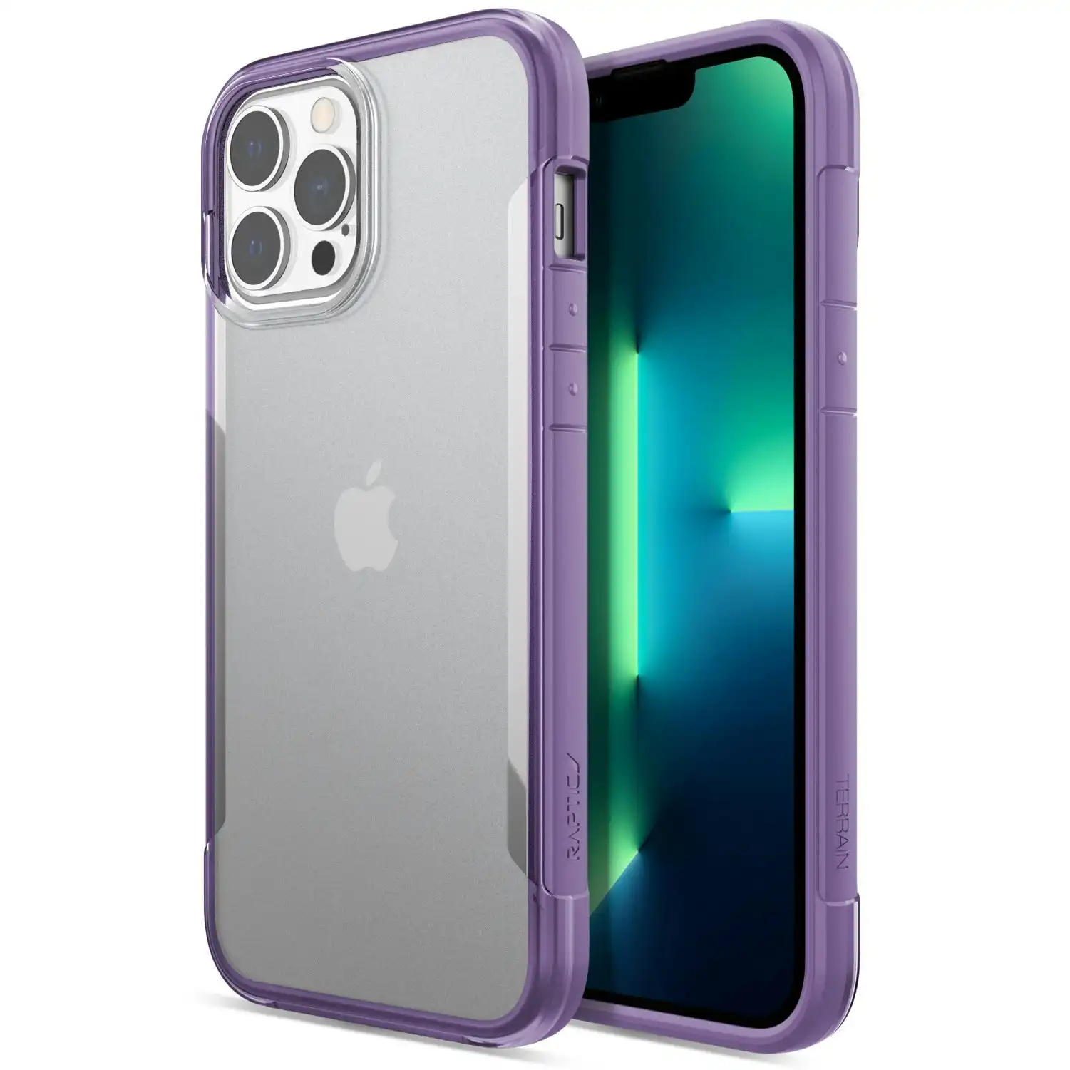 X-Doria Raptic Terrain Eco-Friendly Case For Apple iPhone 13 Pro Max Purple