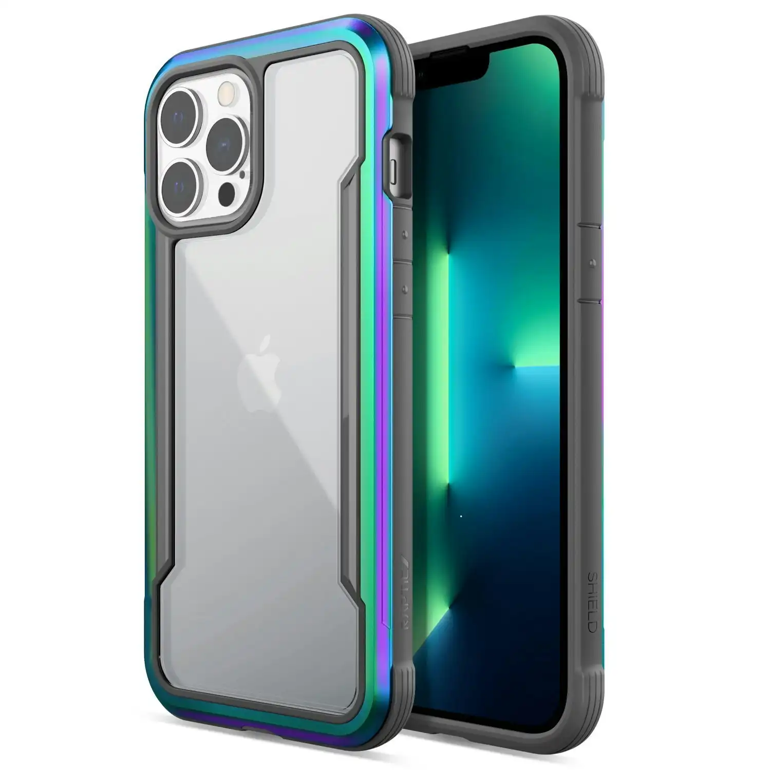X-Doria Raptic Shield Pro Shockproof Case/Cover For Apple iPhone 13 Pro Max Irid