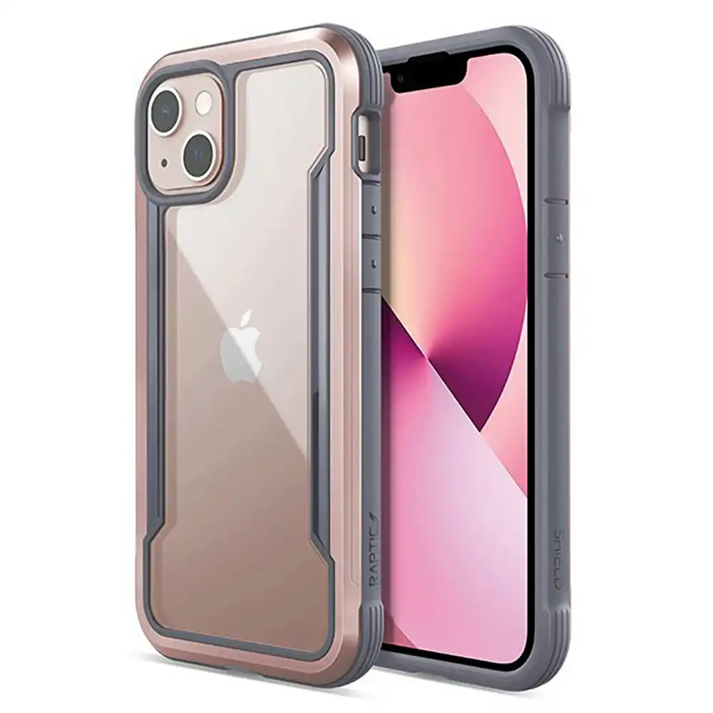 X-Doria Raptic Shield Pro Protective Mobile Case/Cover For Apple iPhone 13 Pink