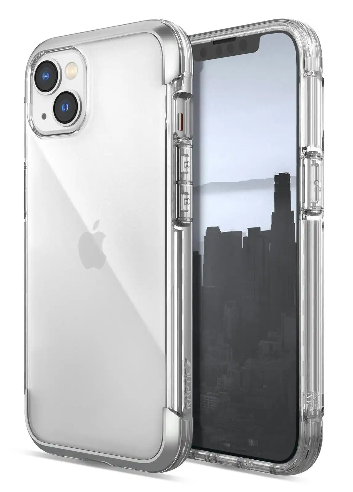 X-Doria Raptic Air Phone Protection Case Cover For Apple iPhone 14 Plus Silver