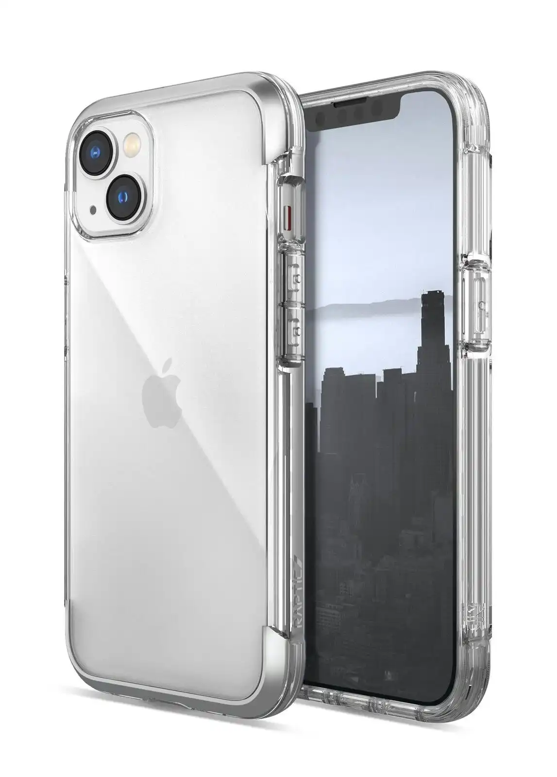 X-Doria Raptic Air Mobile Phone Protection Case Cover For Apple iPhone 14 Silver
