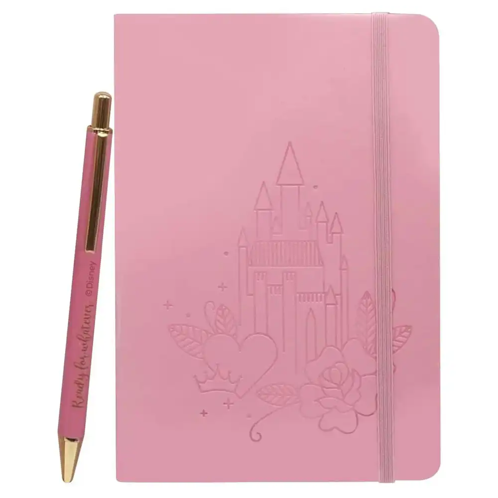 Disney Princesses Journal/Diary & Pen Set Kids/Childrens Writing 3y+ Pink