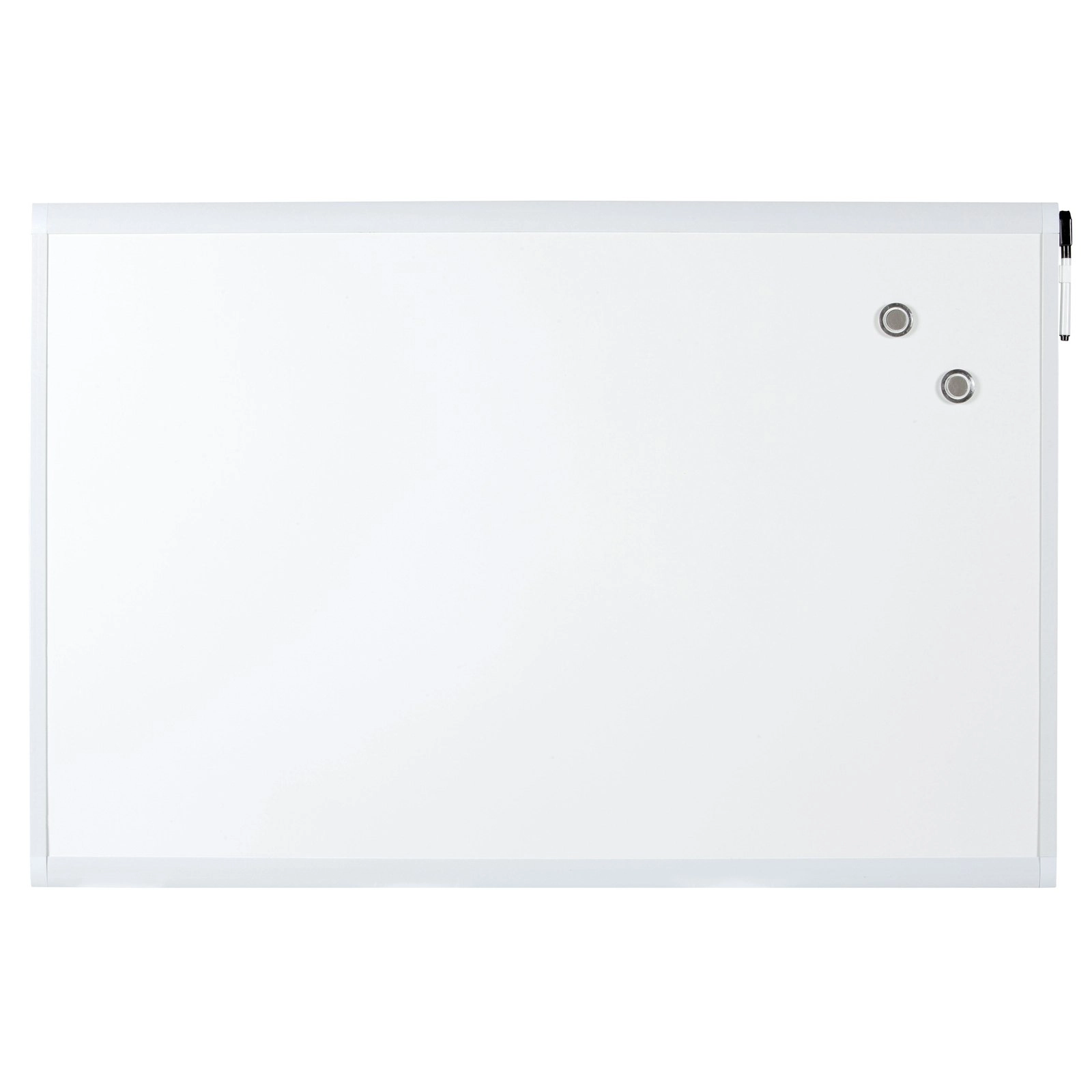 Quartet Basics 90x60cm Magnetic Board Dry-Erase Whiteboard w/ Marker/Magnets