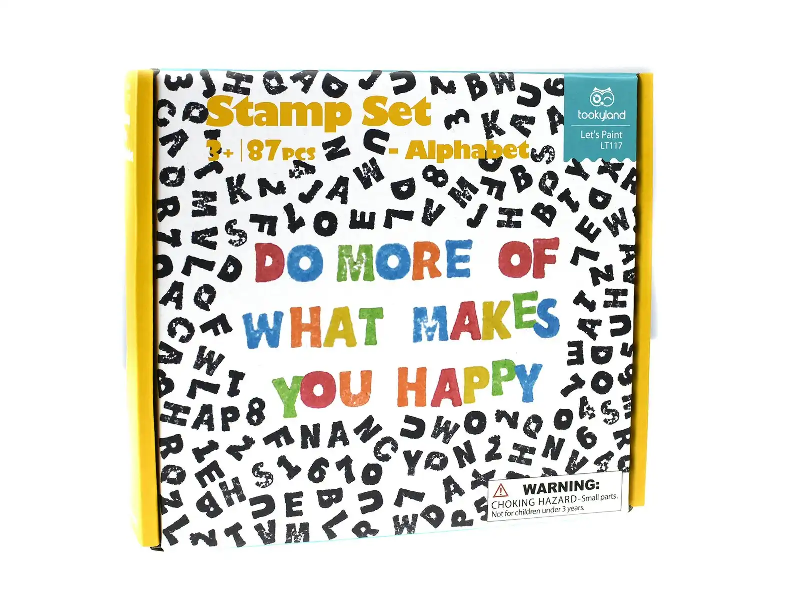 Tookyland Kids/Toddler Alphabet Stamp Set Art/Craft Kit Activity Fun Play Toy 3+