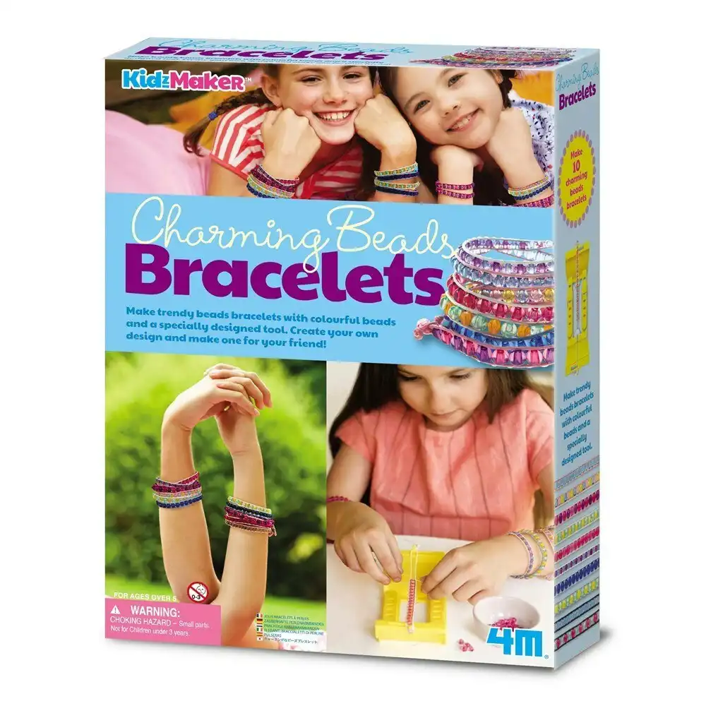 4M KidzMaker DIY Charming Beads Bracelets Kids/Children Art/Craft Accessory 5y+