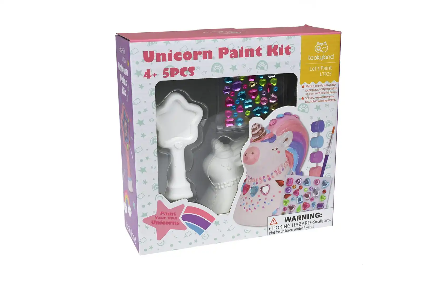 Tookyland DIY Paint Your Own Unicorn Kids Fun Painting Activity Kit Art Craft 4+