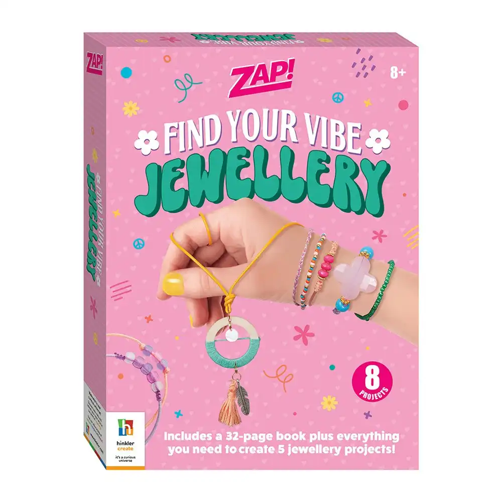 Zap! Extra Zap! Find Your Vibe Jewellery Craft Activity Kit Art Project 8y+