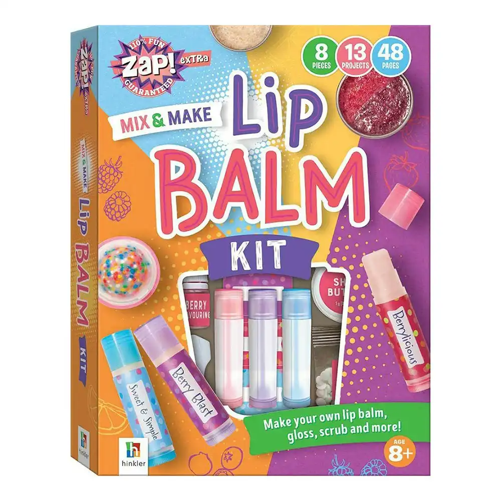 Zap! Extra Mix 'n' Make Lip Balm Craft Activity Kit Childrens Project 8y+