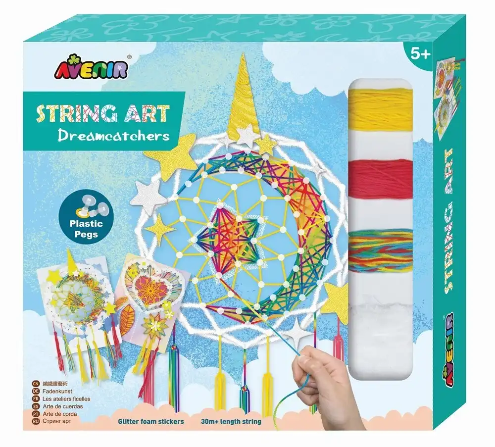 Avenir String Art Dream Catcher Kids/Children Craft Kit Fun Activity Toy 5y+