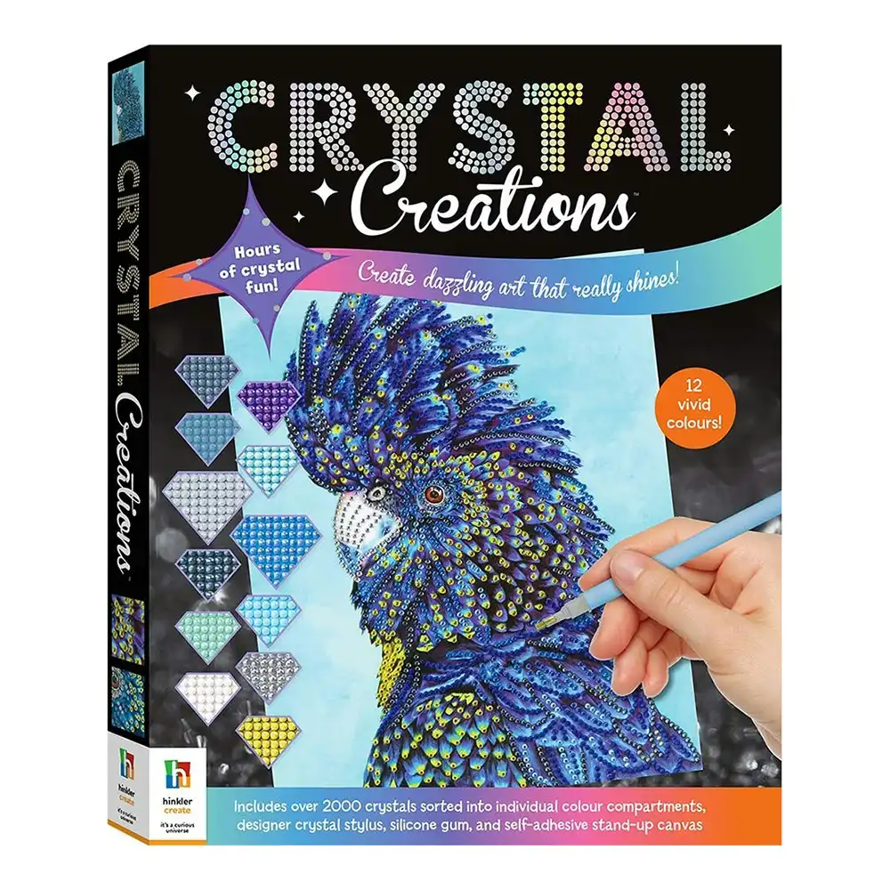 Art Maker Crystal Creations Blue Cockatoo Craft Activity Kit Adult Art/Craft