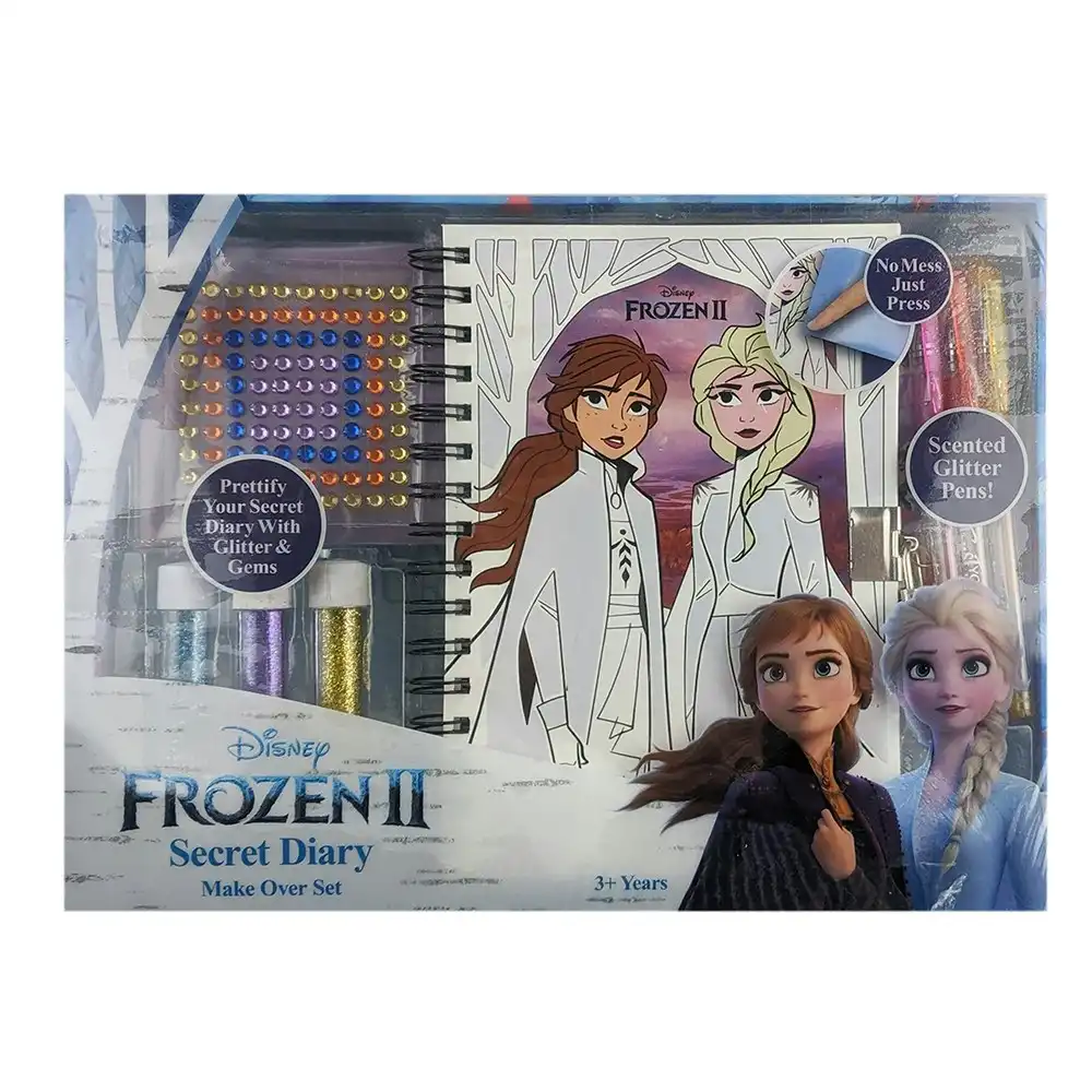 15pc Frozen 2 Secret Diary Make Over Set Kids/Children Toddler Art/Craft Toy 3y+