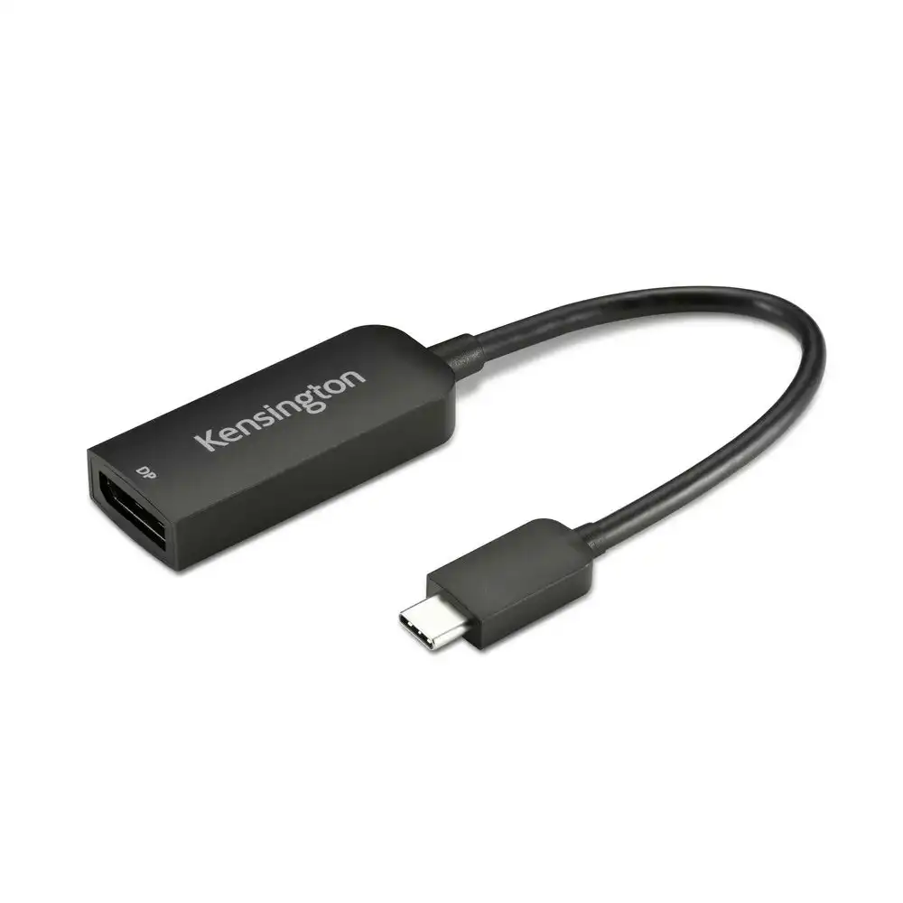 Kensington CV5000 Male USB-C to Female DisplayPort Adapter For PC/Laptop Black