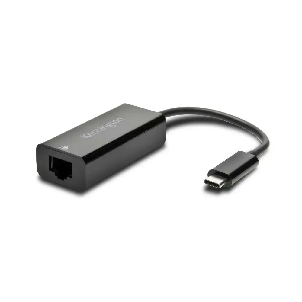 Kensington CA1100E USB-C Male to Ethernet Female Adapter/Converter For Laptop