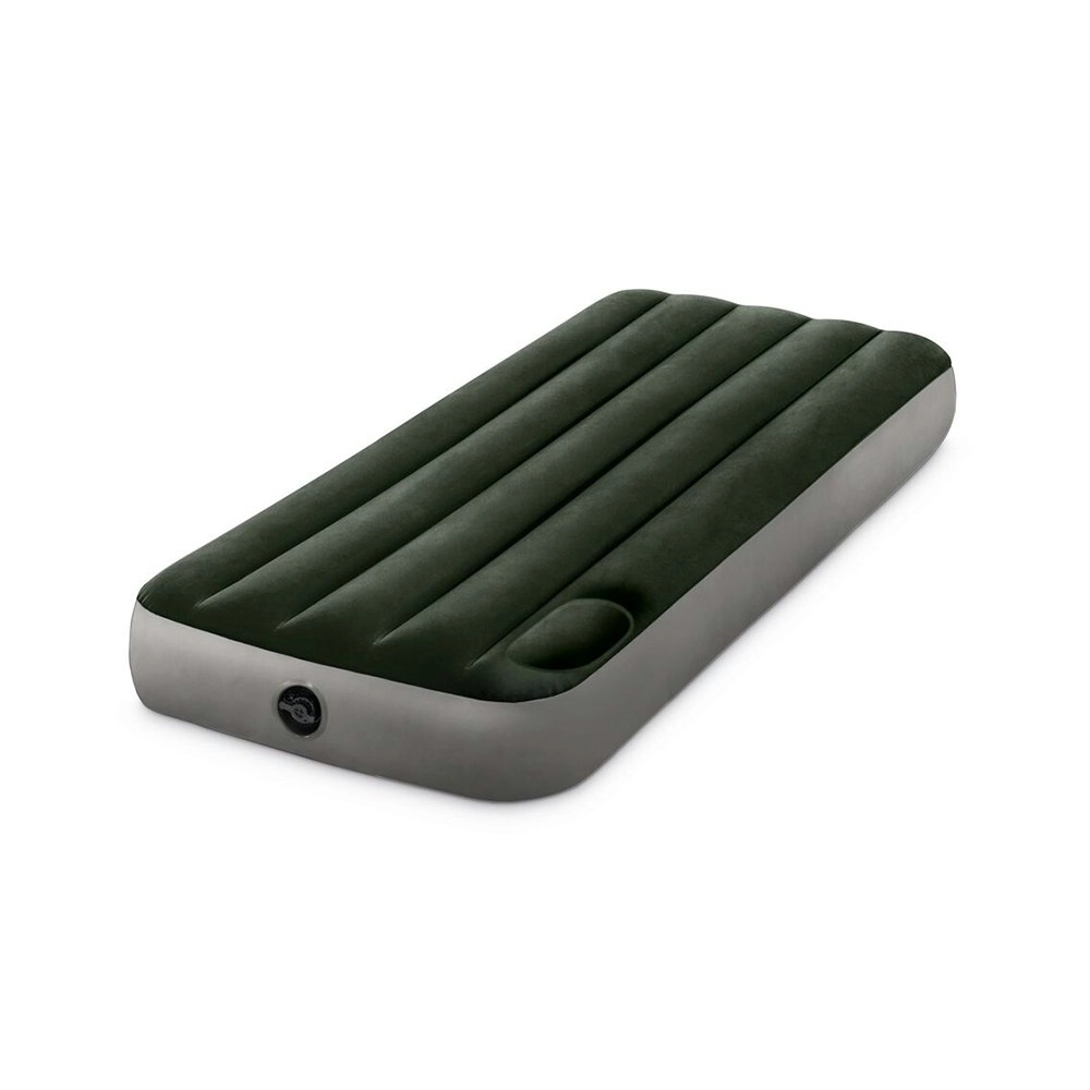 Intex 76cm JR Single DuraBeam Downy Airbed Inflatable Mattress Travel/Camping