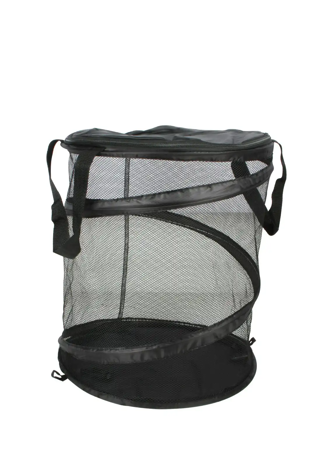 Cockatoo Camping Collapsible 45x30cm Storage Container Bin w/Carry Handles Black
