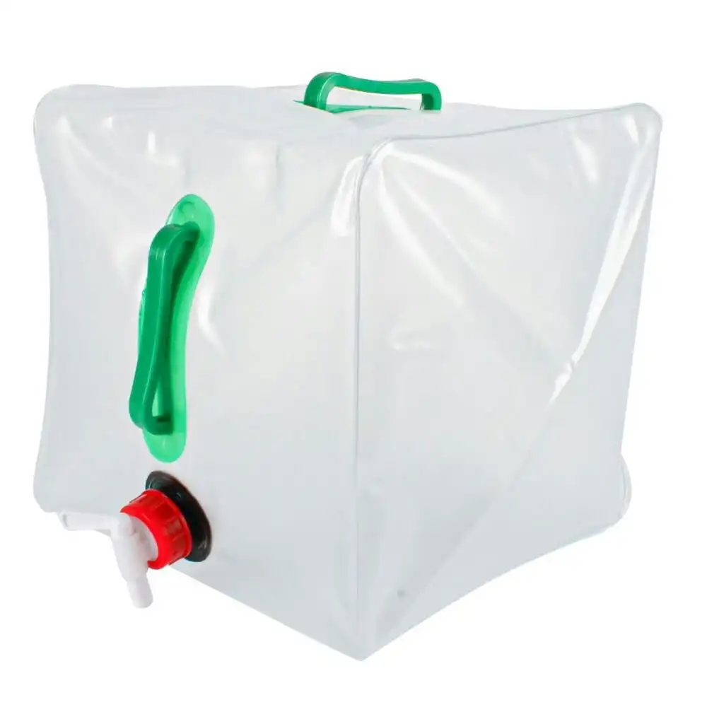 Wildtrak Expanda Collapsible 20L Water/Drink Carrier Outdoor Storage Bag w/Spout