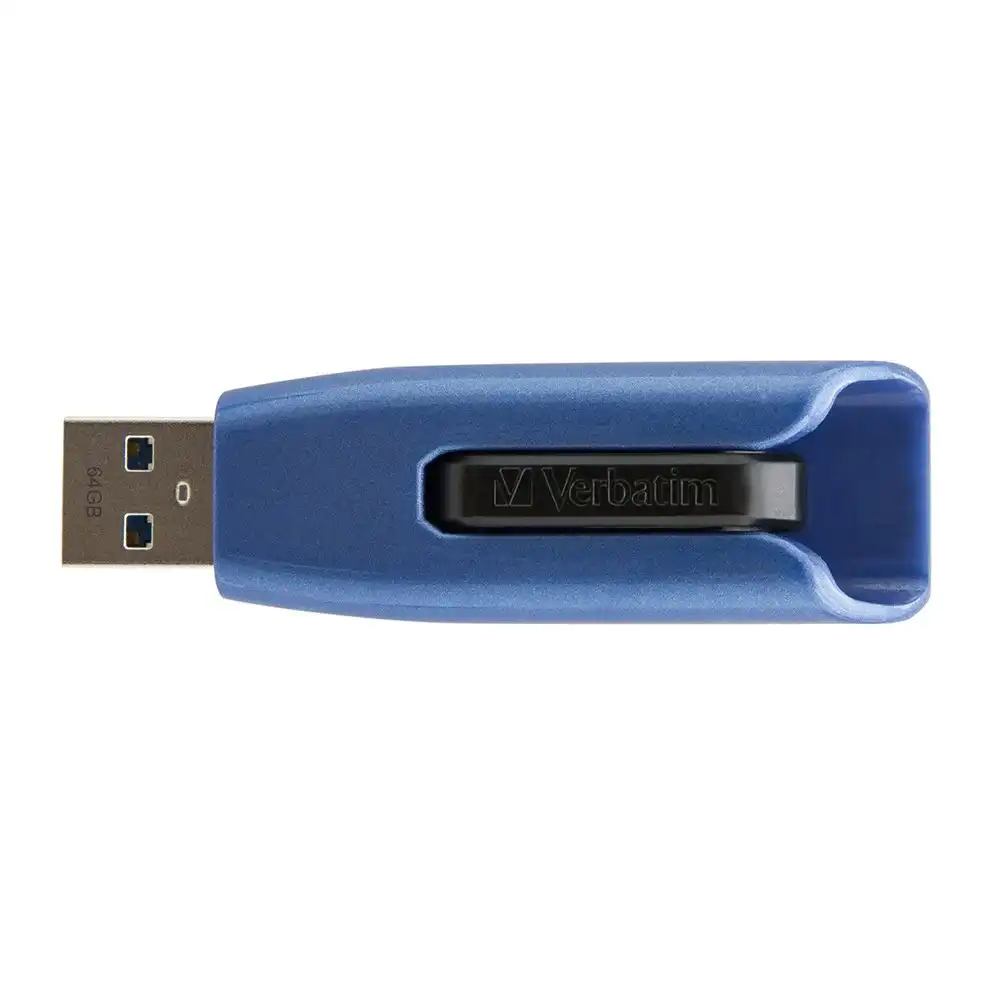 Verbatim Store'n'Go V3 Max High Performance 64GB USB Stick Drive For Laptop/PC