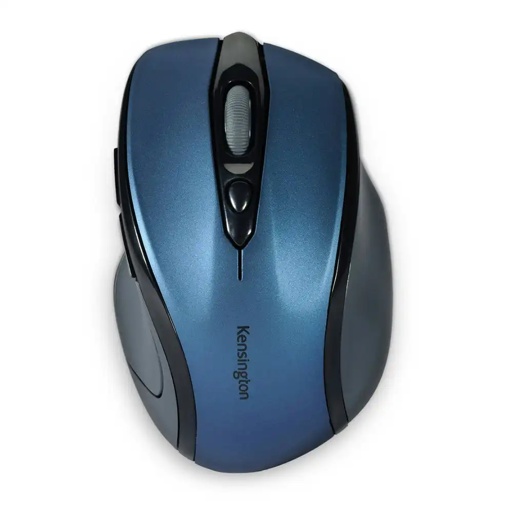 Kensington Pro Fit Wireless 2.4GHz Mid Size Mouse Optical For Laptop/PC Blue
